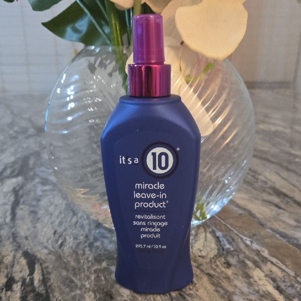 It's a 10 Miracle Leave-In Product - Blue Bottle